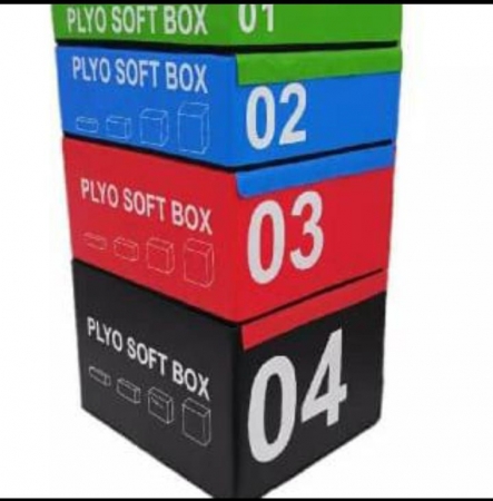 The Set of Soft Plyometric Jump Boxes